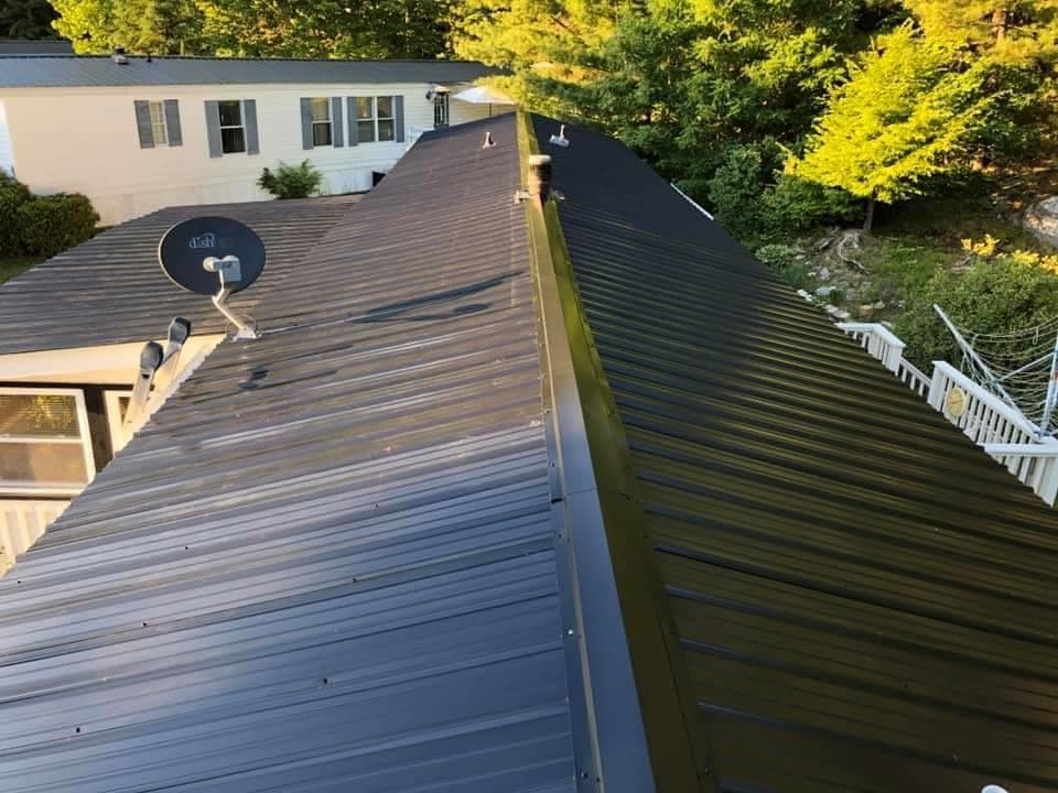 Standing Seam Metal Roof Close-Up Craftsmanship
